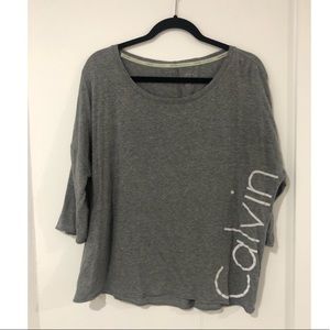 Calvin klein mid sleeve tee